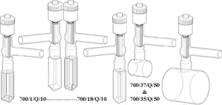 UHV Stopcock Cells, Click to enlarge