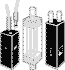 Flow through Fluorimeter Cuvettes macro and semi-micro